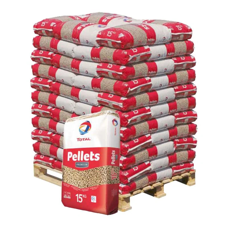 Palette de Pellets Total Premium – 66 Sacs de 15 kg